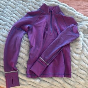Lululemon Purple Quarter-Zip